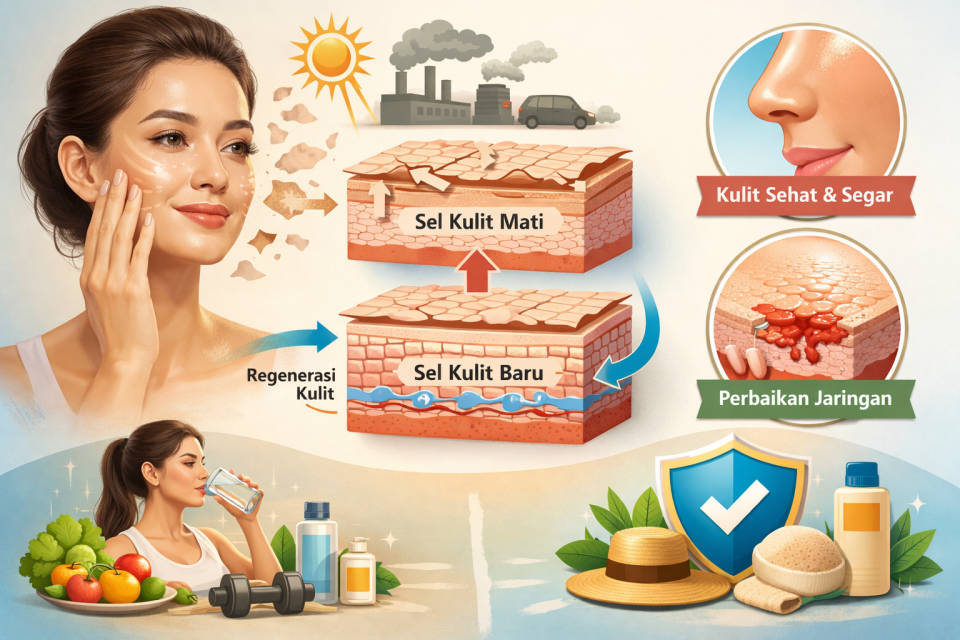 Kulit Terus Berganti Tanpa Disadari: Fakta Mengejutkan di Balik Regenerasi Sel Tubuh Manusia