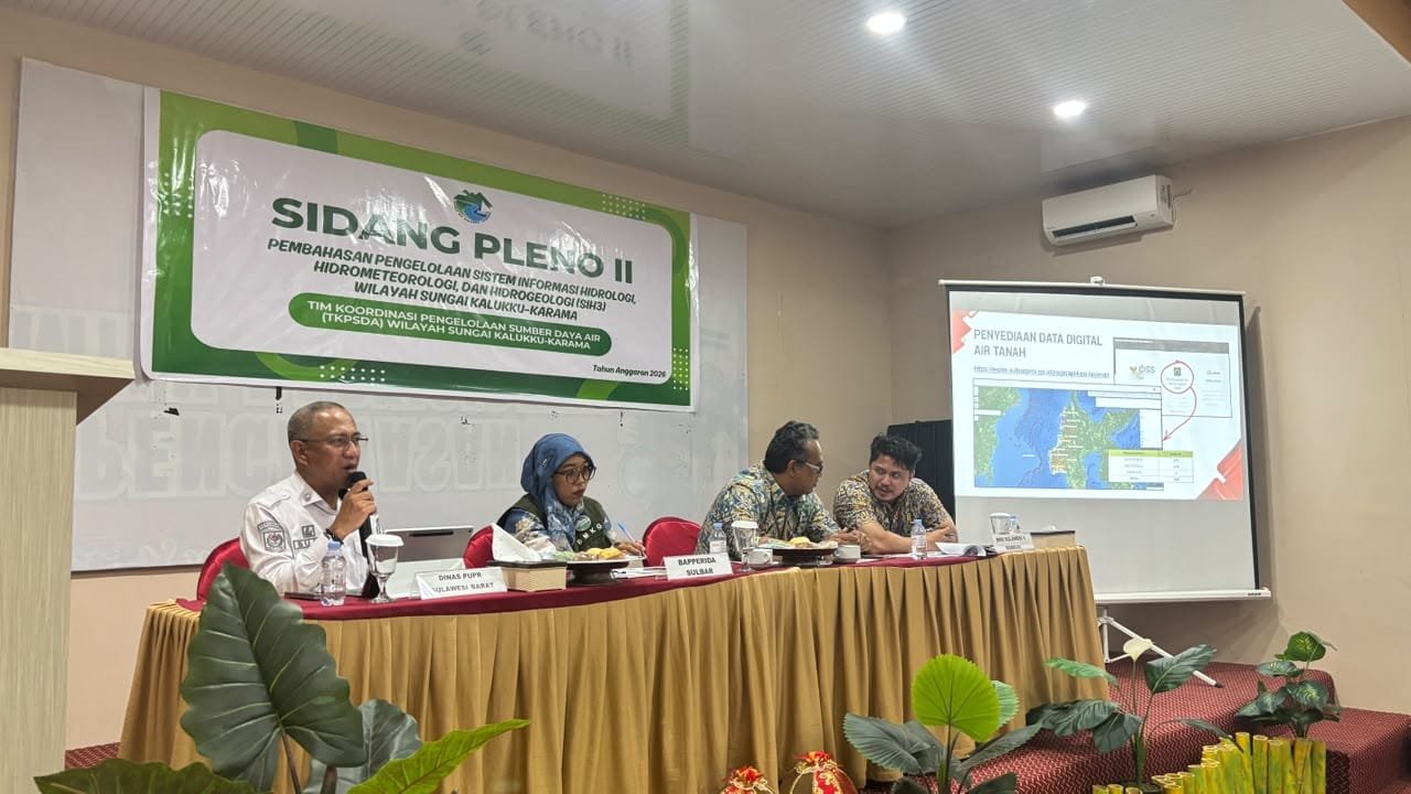 Dinas ESDM Sulbar Dorong Integrasi Data untuk Tata Kelola Air Tanah Berkelanjutan